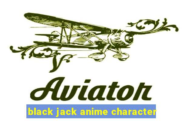 black jack anime character