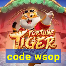 code wsop