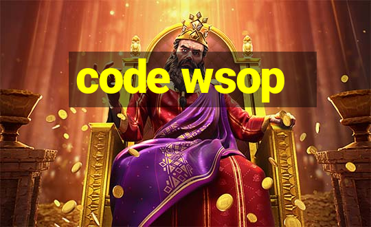 code wsop