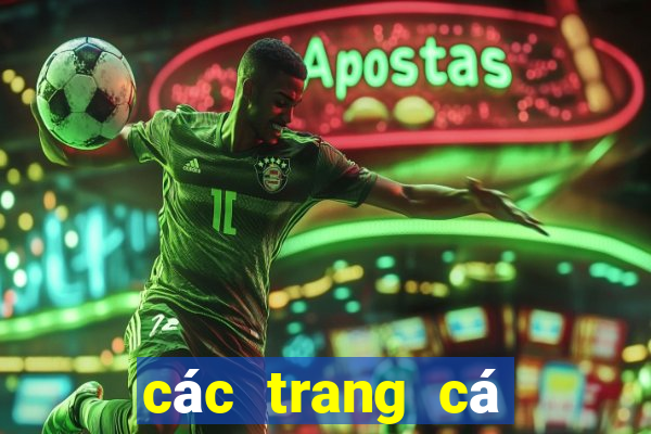 các trang cá độ online uy tín