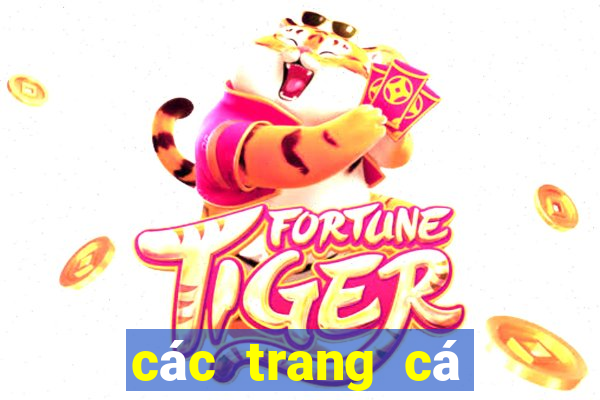 các trang cá độ online uy tín