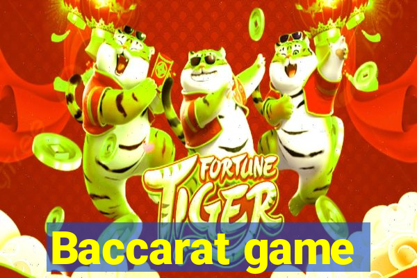 Baccarat game