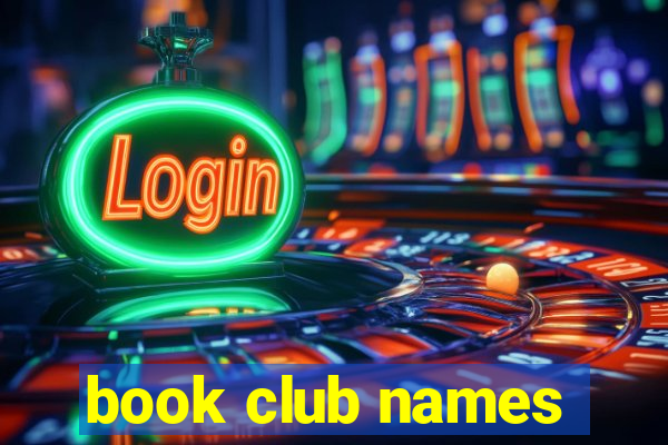 book club names