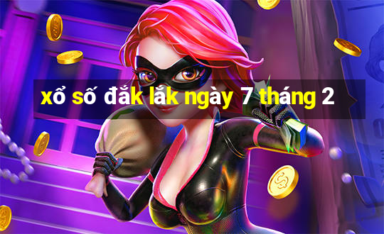 xổ số đắk lắk ngày 7 tháng 2