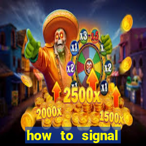 how to signal double down in blackjack