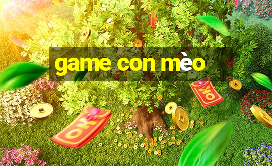 game con mèo