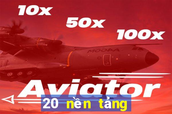 20 nền tảng xổ số