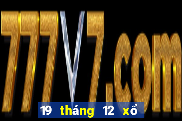 19 tháng 12 xổ số bạc liêu