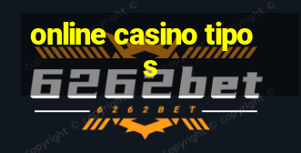 online casino tipos