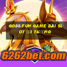 Go88.Fun Game Bài Slot Đổi Thưởng