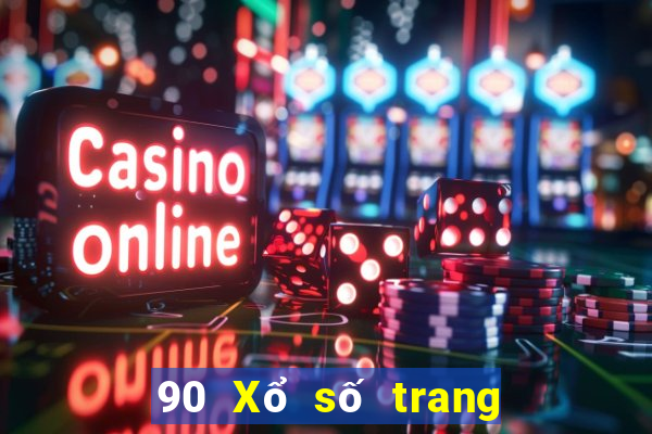 90 Xổ số trang wed một