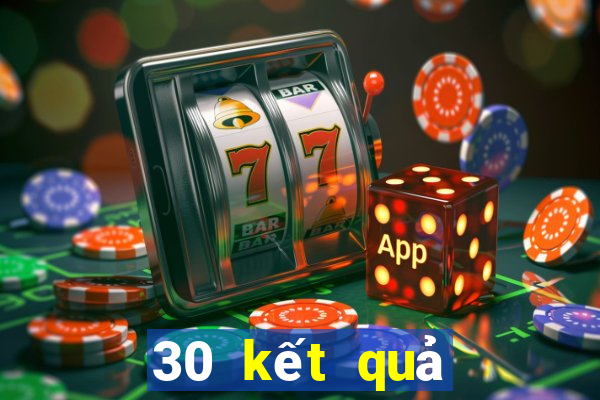 30 kết quả xổ số cần thơ