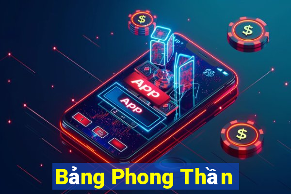 Bảng Phong Thần