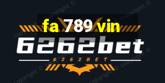 fa 789 vin