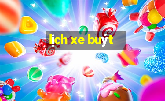 lịch xe buýt