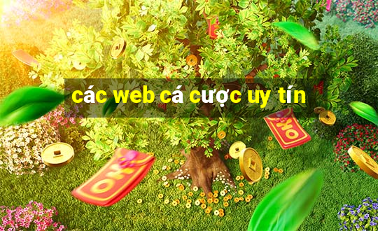 các web cá cược uy tín