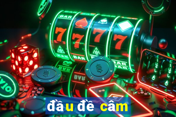 đầu đề câm