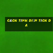 cách tính diện tích da