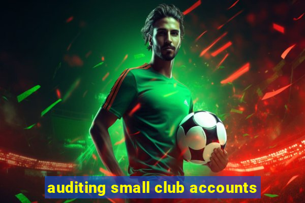 auditing small club accounts