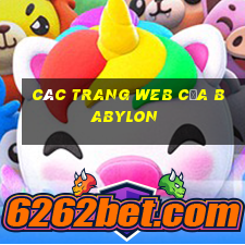 Các trang web của Babylon