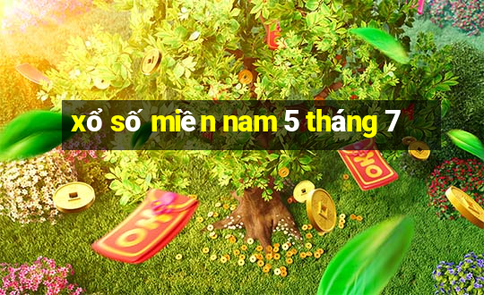 xổ số miền nam 5 tháng 7