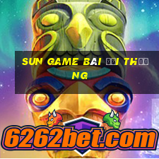 sun game bài đổi thưởng