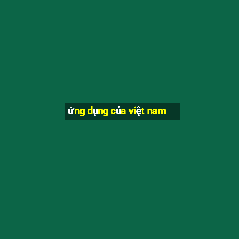 ứng dụng của việt nam