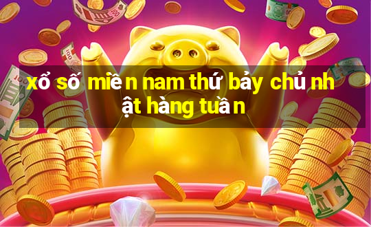 xổ số miền nam thứ bảy chủ nhật hàng tuần