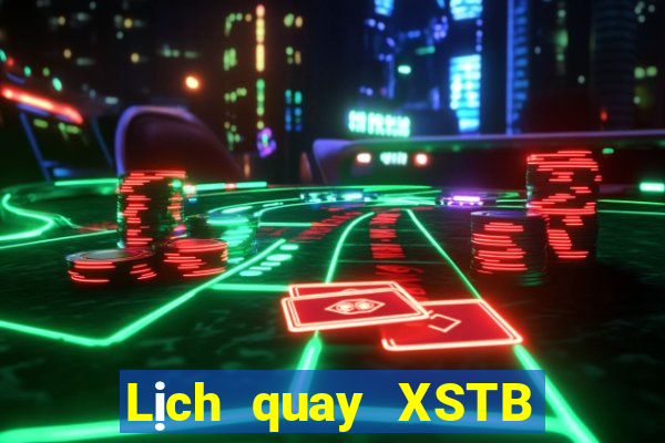 Lịch quay XSTB ngày 21