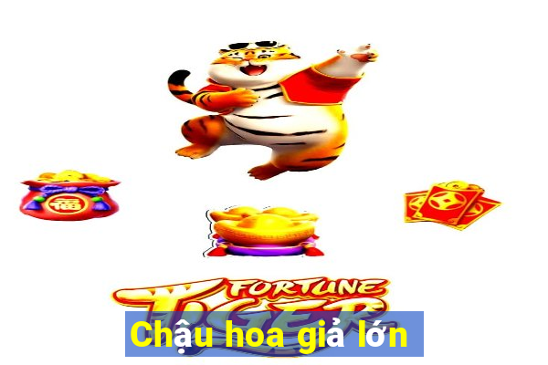 Chậu hoa giả lớn