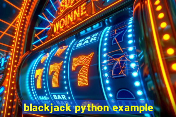 blackjack python example