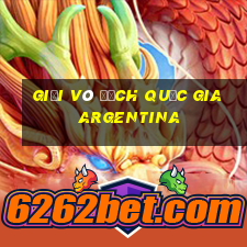 giải vô địch quốc gia argentina