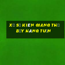 xổ số kiên giang thứ bảy hàng tuần