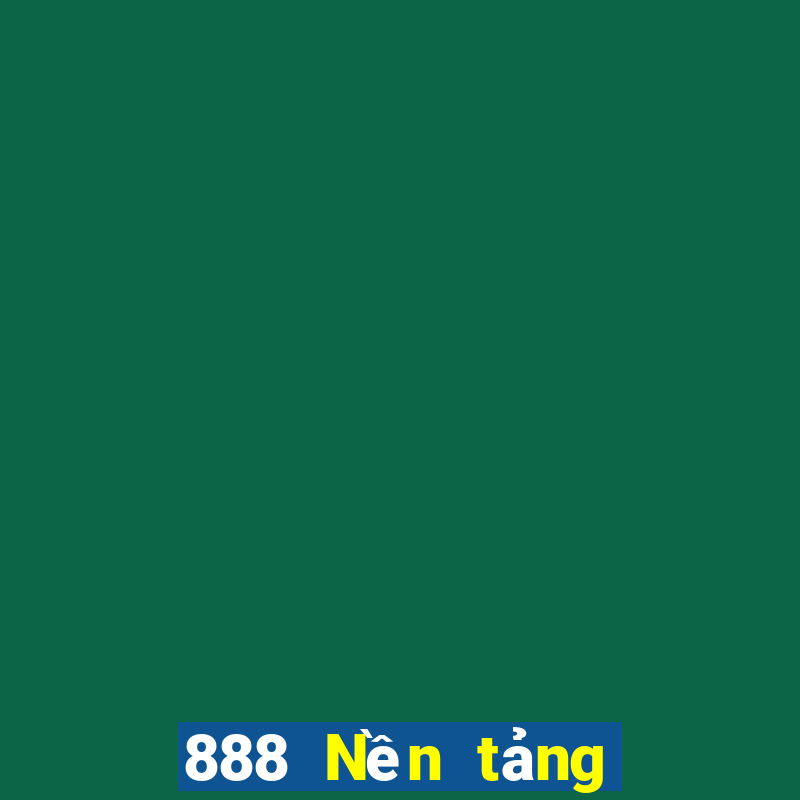 888 Nền tảng đăng ký người thật