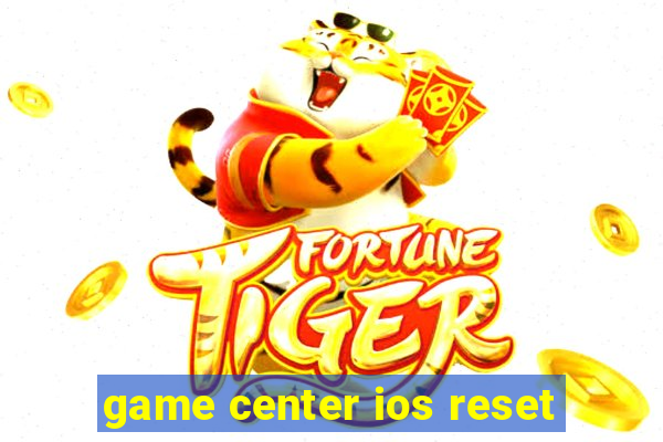 game center ios reset