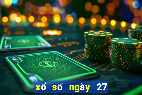 xổ số ngày 27 tháng 10