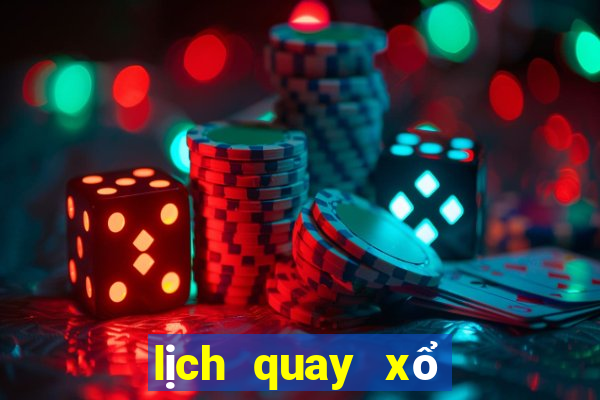 lịch quay xổ số miền bắc các tỉnh