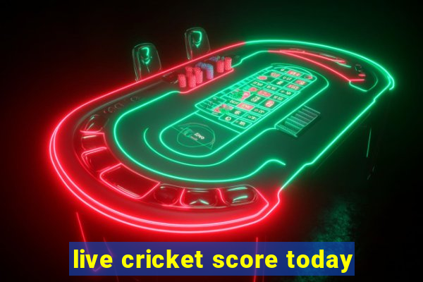 live cricket score today