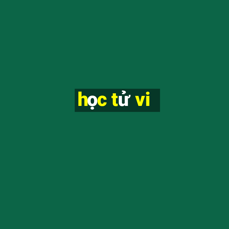 học tử vi