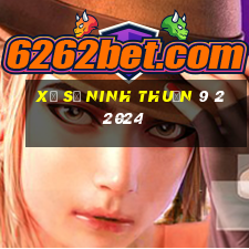 xổ số ninh thuận 9 2 2024