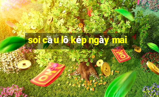 soi cầu lô kép ngày mai