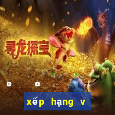 xếp hạng v league việt nam