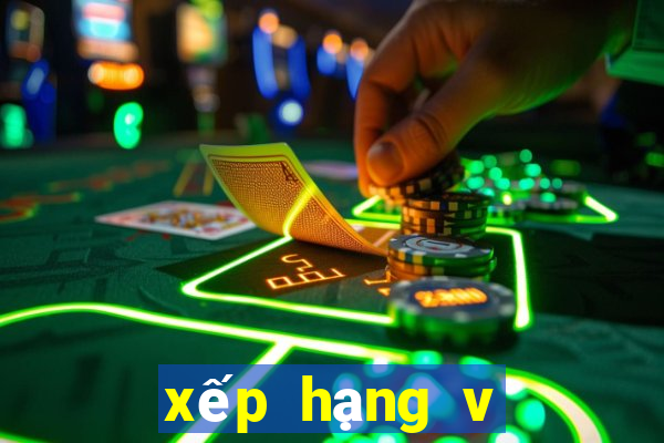 xếp hạng v league việt nam