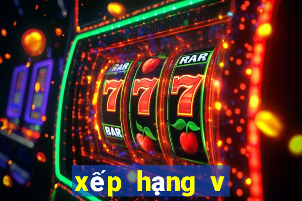 xếp hạng v league việt nam