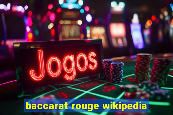 baccarat rouge wikipedia