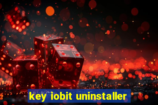 key iobit uninstaller