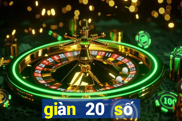 giàn 20 số khung 3 ngày