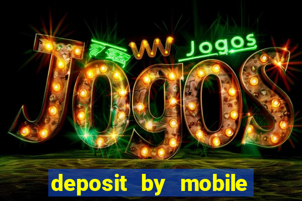 deposit by mobile bill casino