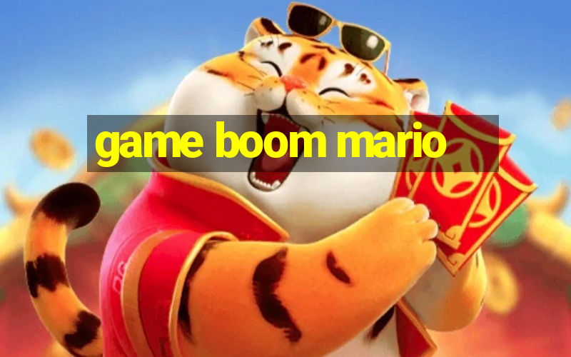 game boom mario