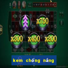 kem chống nắng không bết